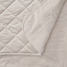 Horace French Velvet & Fleece Heated Throw